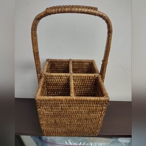 NWT Crate&Barrel Picnic Utensil Holder
